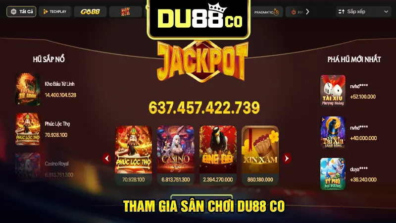 Hướng dẫn cách thức tham gia cá cược tại DU88