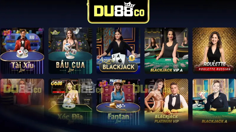 Những tựa game cực HOT tại live casino đầy kịch tính