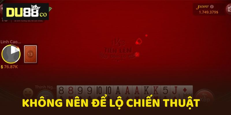 Tổng hợp các mẹo chơi Tiến Lên DU88